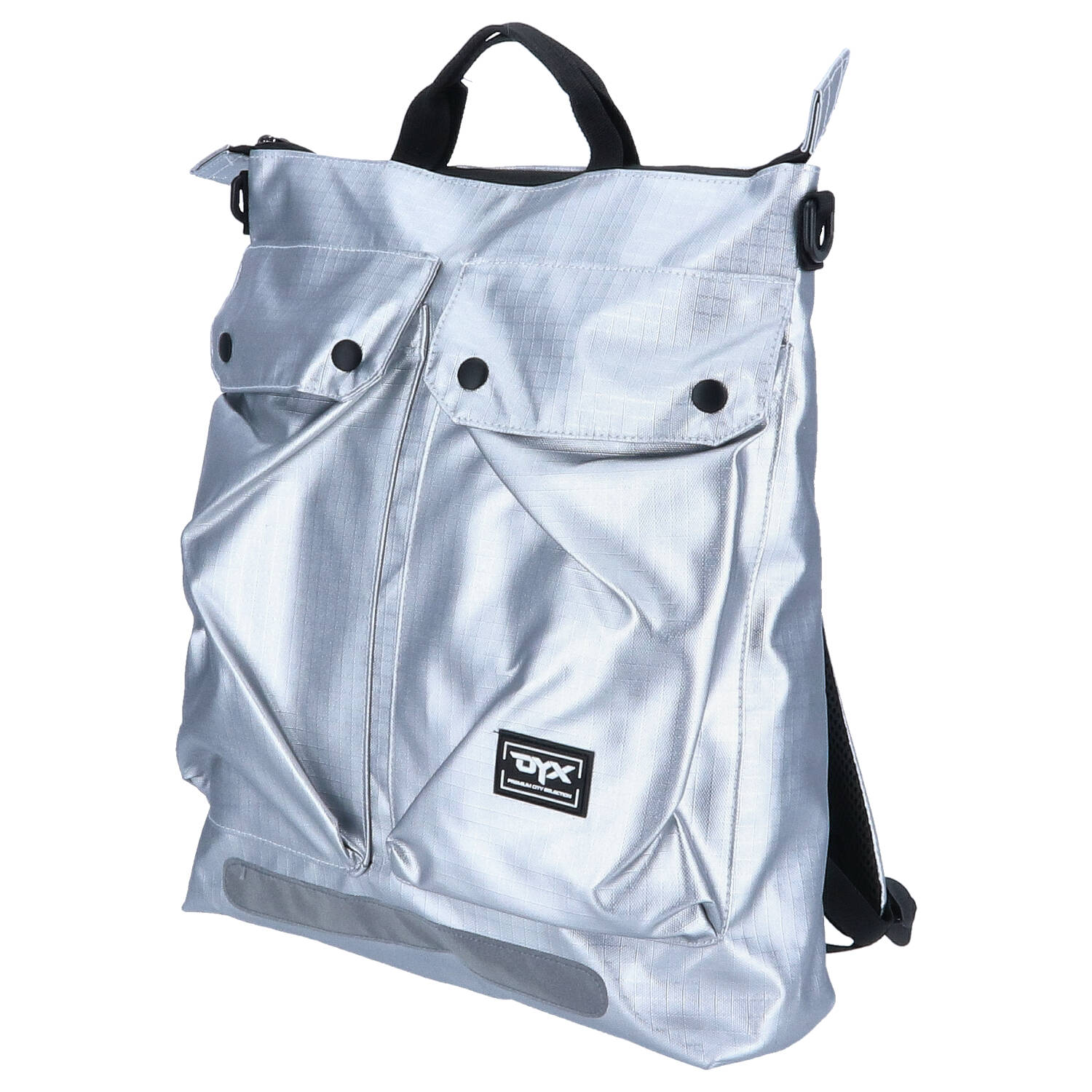 DYX Crossbody Backpack 2 in One - silver Abbildung 1