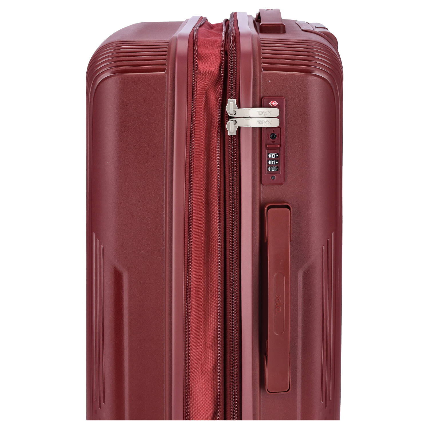DYX 4 Rollen Koffer M 67 cm Palermo rot Abbildung 6