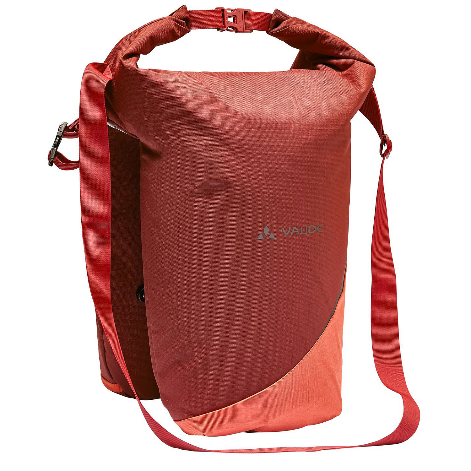 Vaude Doppel-Fahrradtasche Road Master Urban (Double) dark cherry Abbildung 1