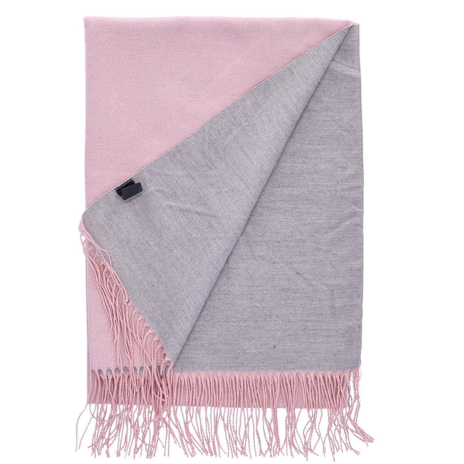 Antonio Damen Schal soft Cashmera  rosa/grau Abbildung 2