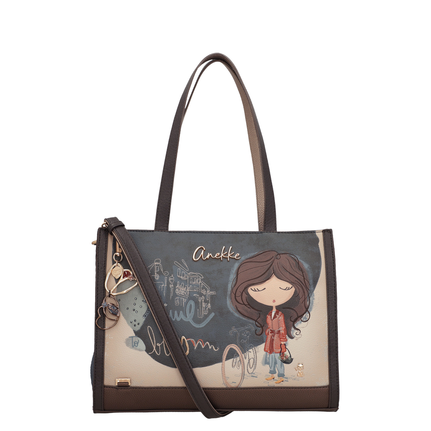 Anekke Damen Schultertasche Tulip multicolour Abbildung 1