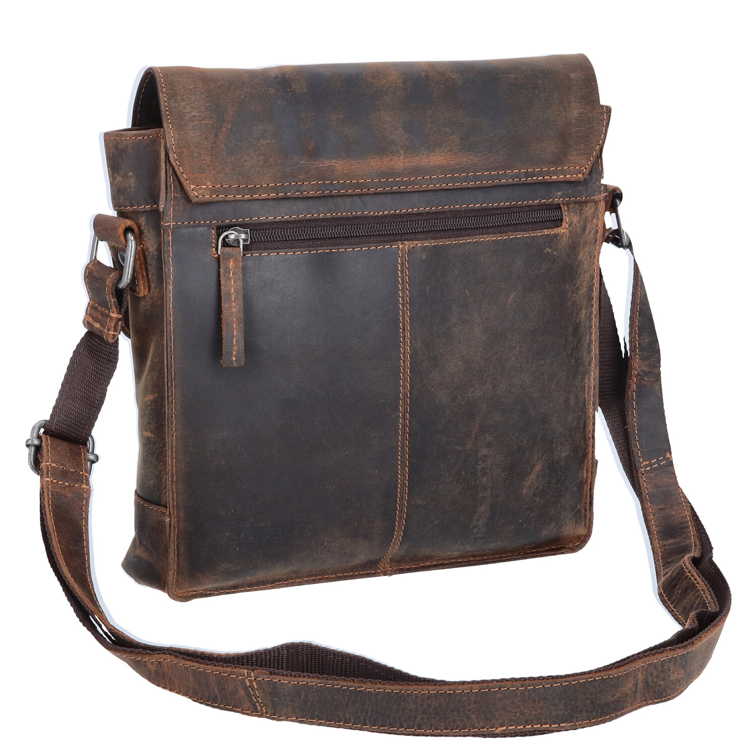 The Skandinavian Brand Leder Umhängetasche Hunter  tan Abbildung 2