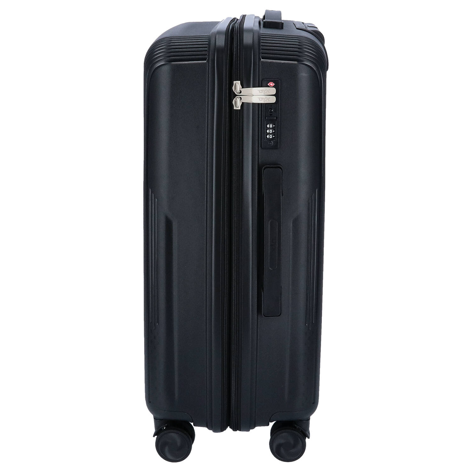 DYX 4 Rollen Koffer M 67 cm Palermo Black Abbildung 3