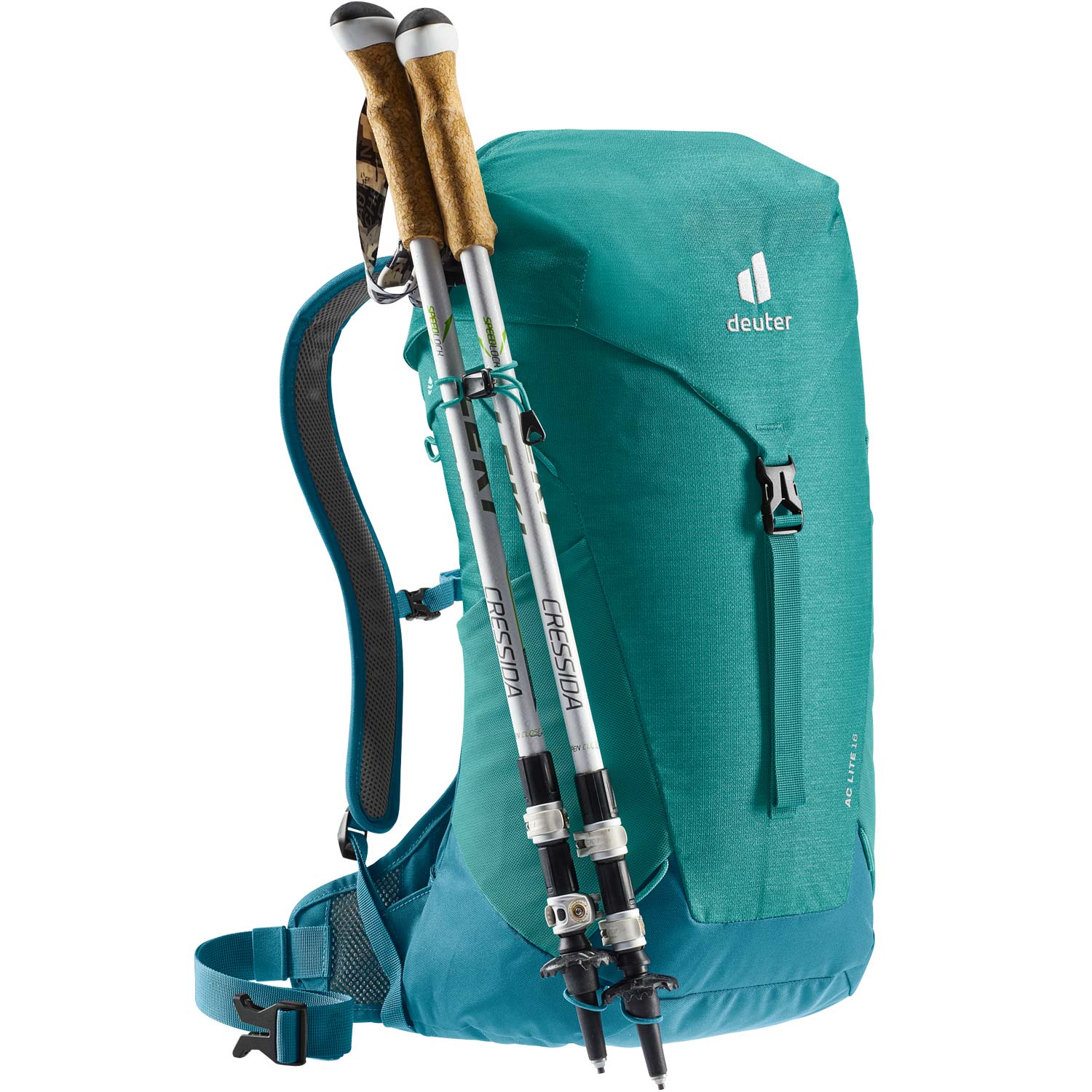 Deuter Trekking/Wanderrucksack AC Lite 16 alpinegreen-arctic