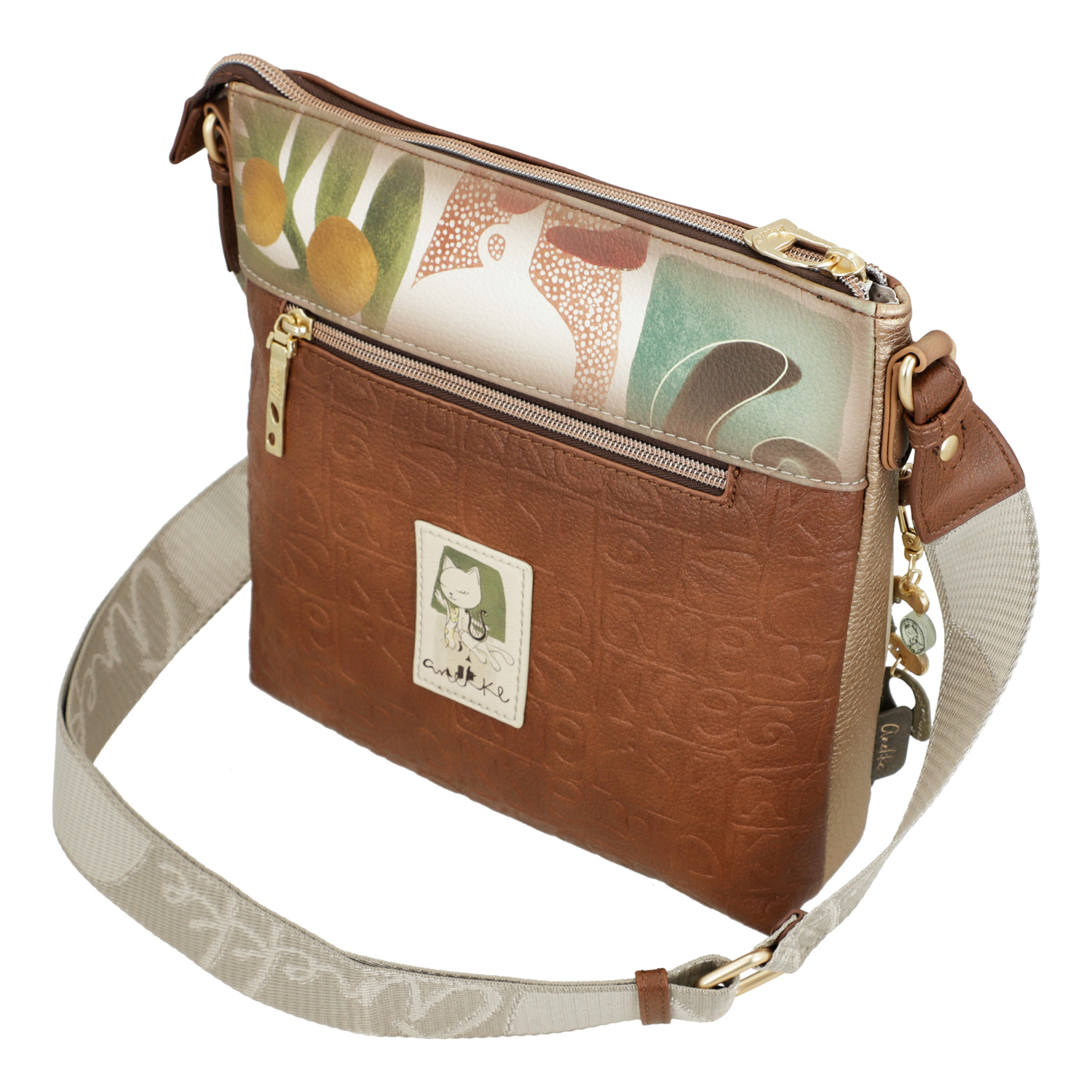 Anekke Damen Umhängetasche Bolso Bandolera multicolour Abbildung 6