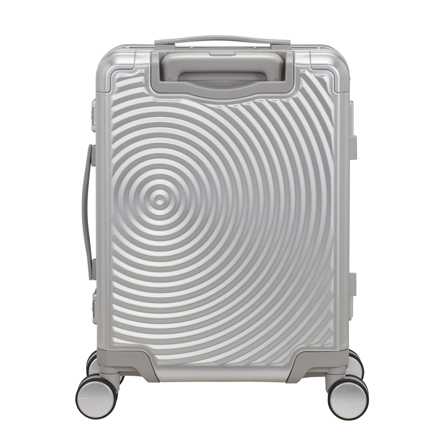American Tourister Trolley mit 4 Rollen 55 cm Soundbox Alu silver Abbildung 2