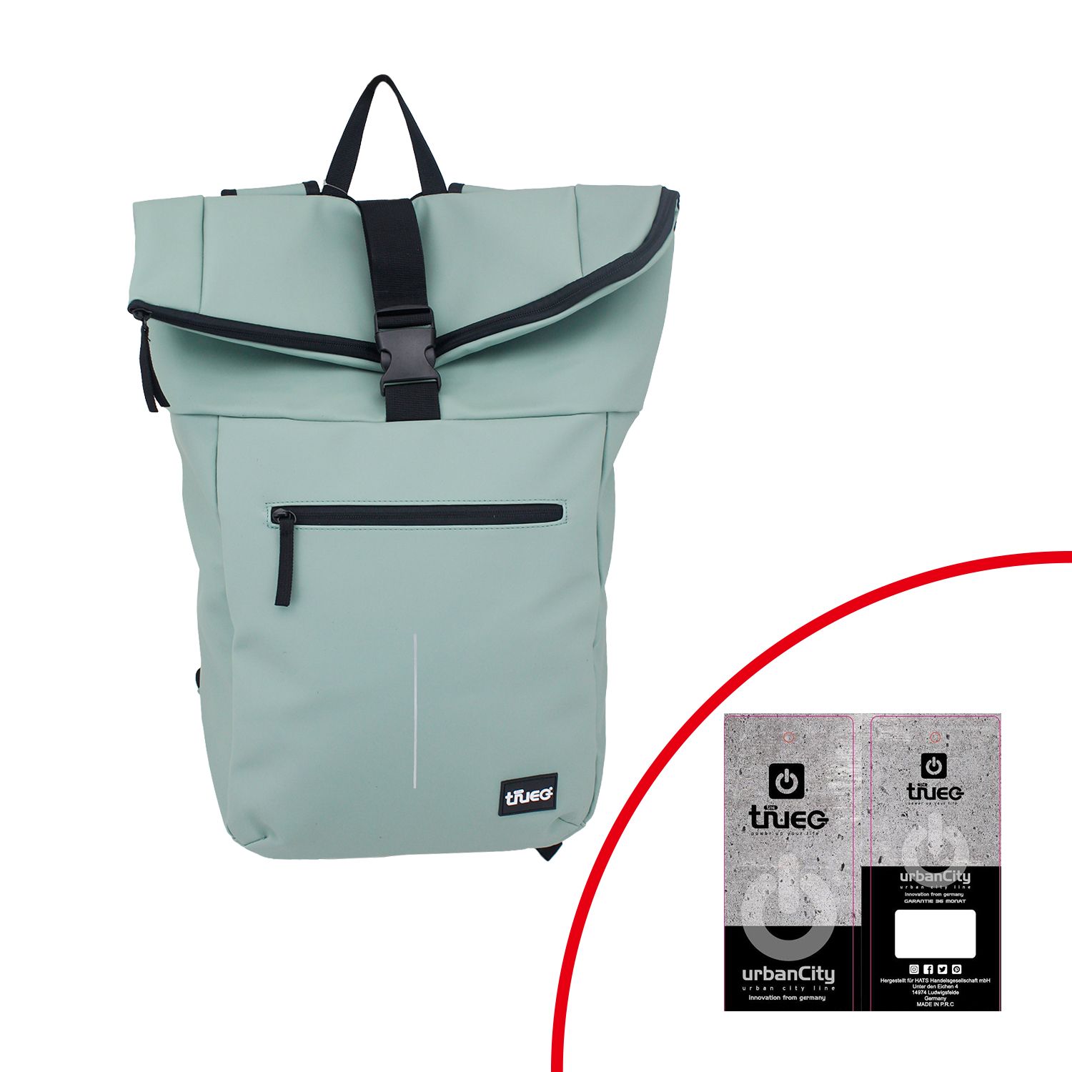 TheTrueC Rucksack Urban Line - Bennie Bennie mint