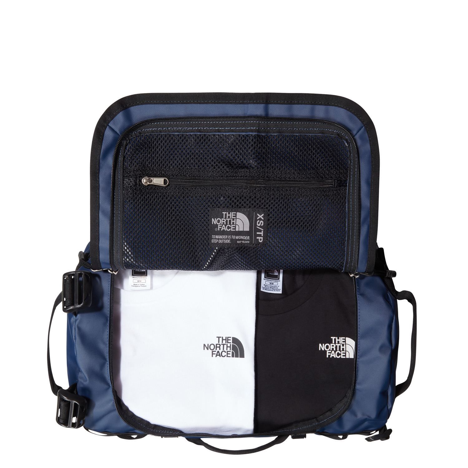 The North Face Reisetasche/Rucksack Base Camp Duffel XS Summit Navy-TNF Black