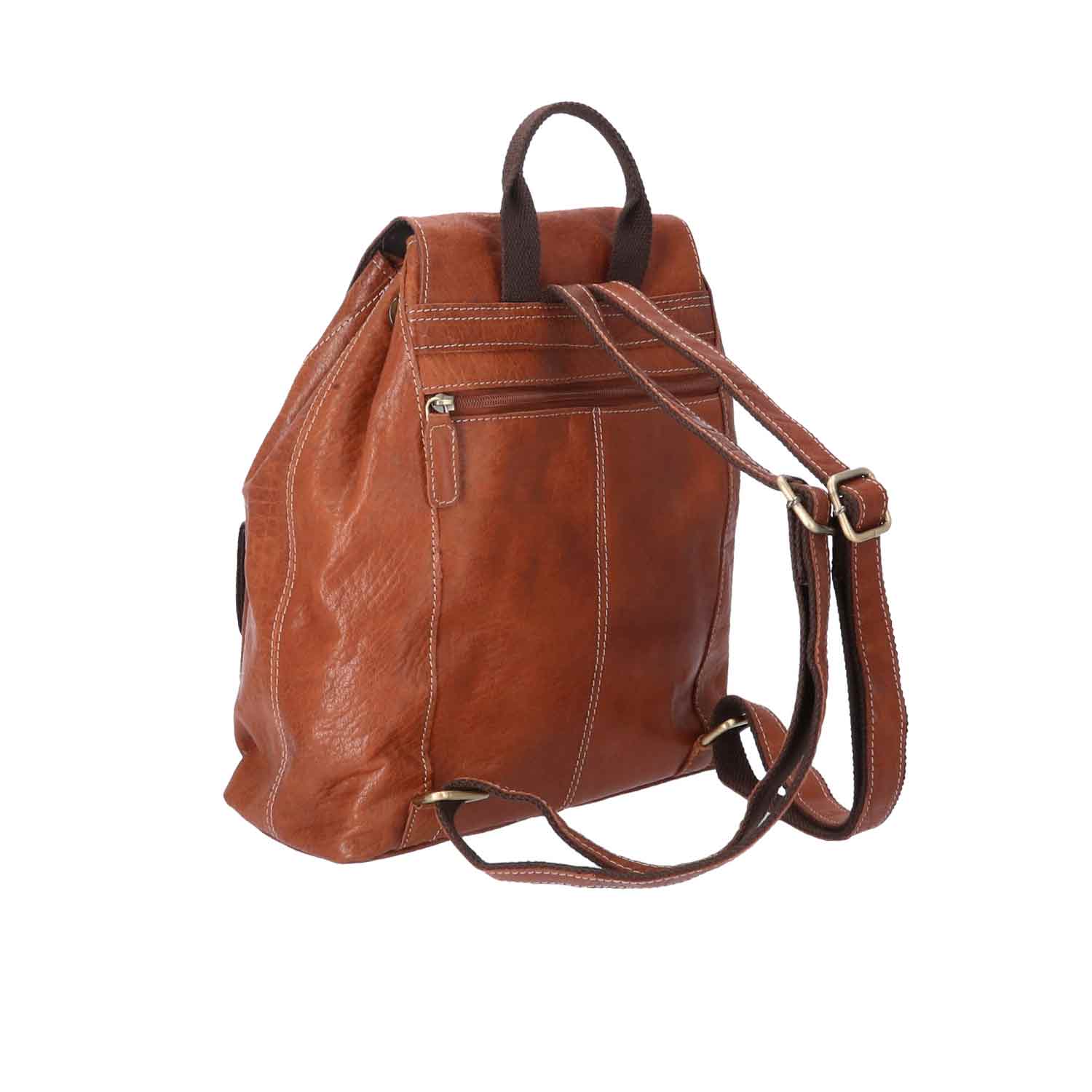 The Skandinavian Brand Backpack Leather  coffee