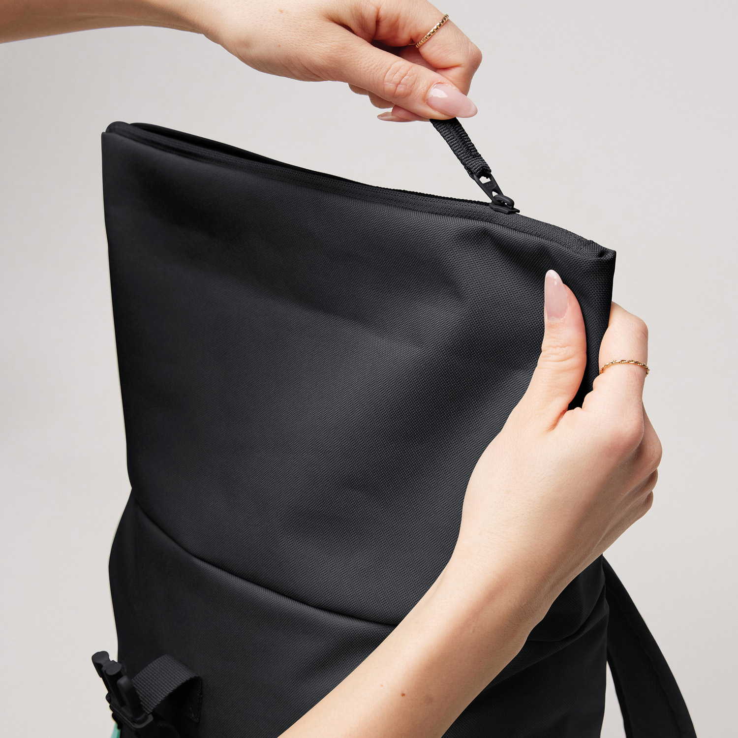 Got Bag Rucksack Rolltop Easy Small Rolltop EASY Black Abbildung 6