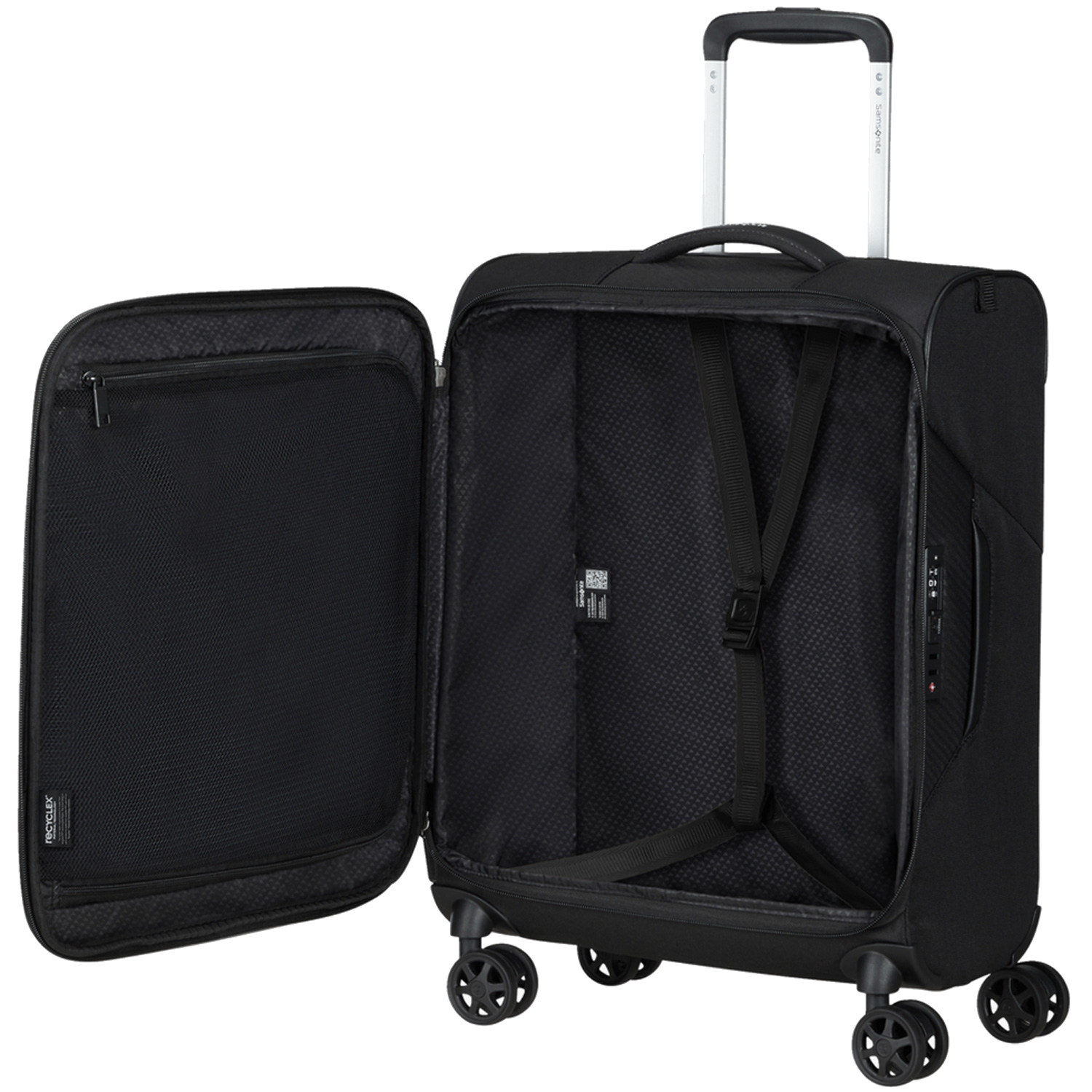 Samsonite 4-Rad Trolley 55/20 Litebeam Black