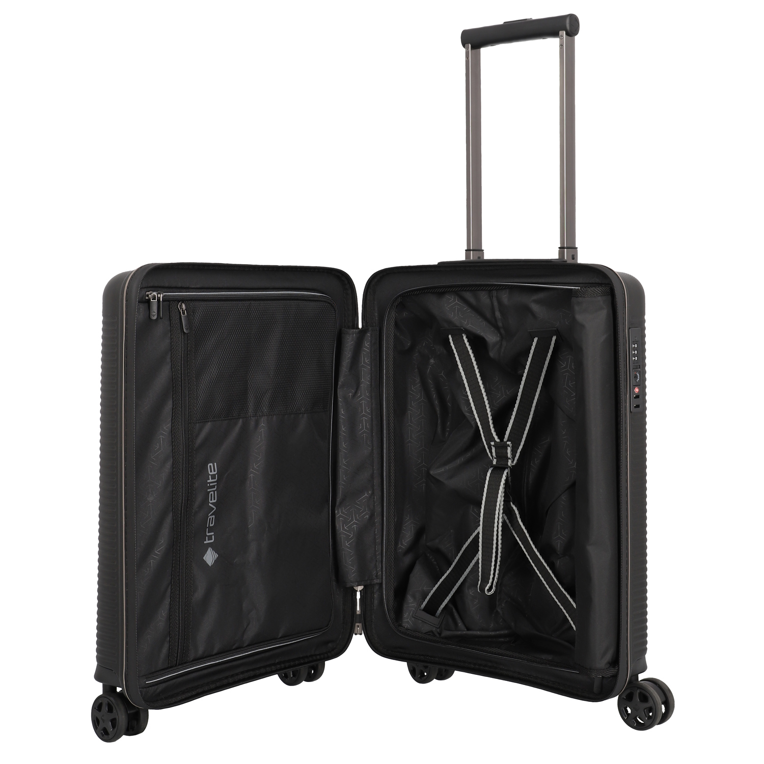 Travelite 4-Rad Trolley S Roomer Roomer schwarz