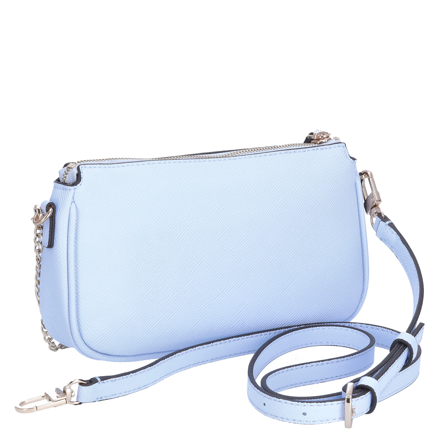 GUESS Damen Schultertasche Noelle sky blue