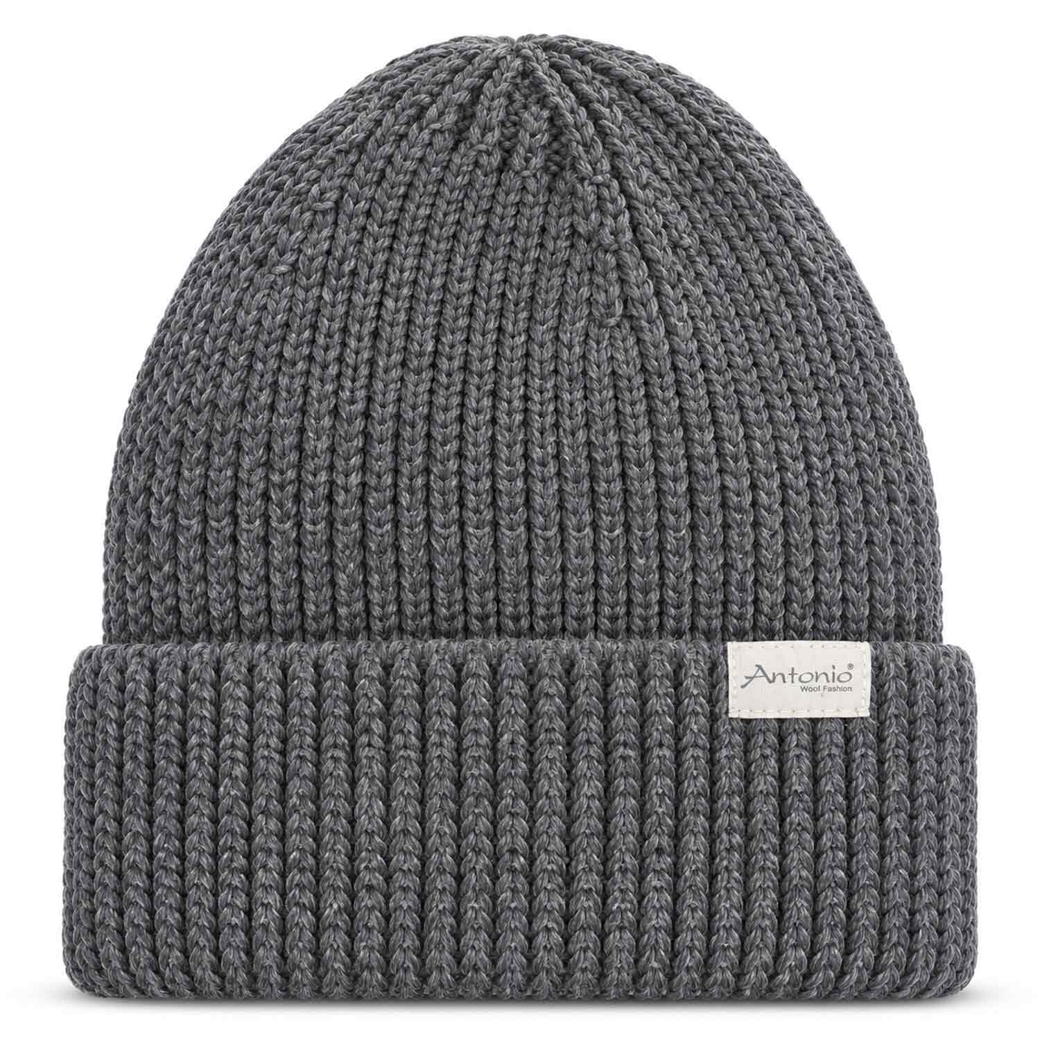 Antonio Strick Mütze Beanie - dunkelgrau Abbildung 1