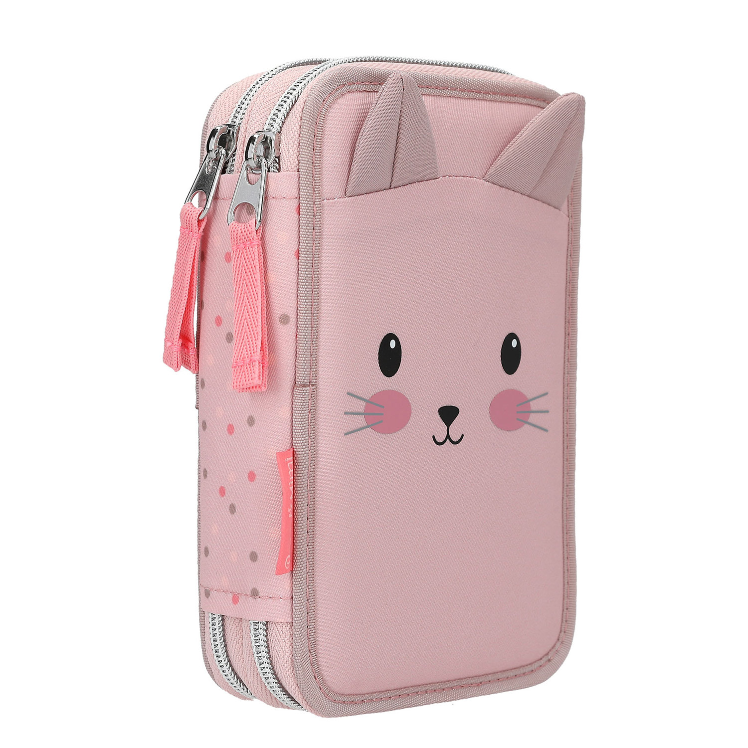 Depesche 2-Fach Federtasche Katze Princess Mimi Rosa Abbildung 3