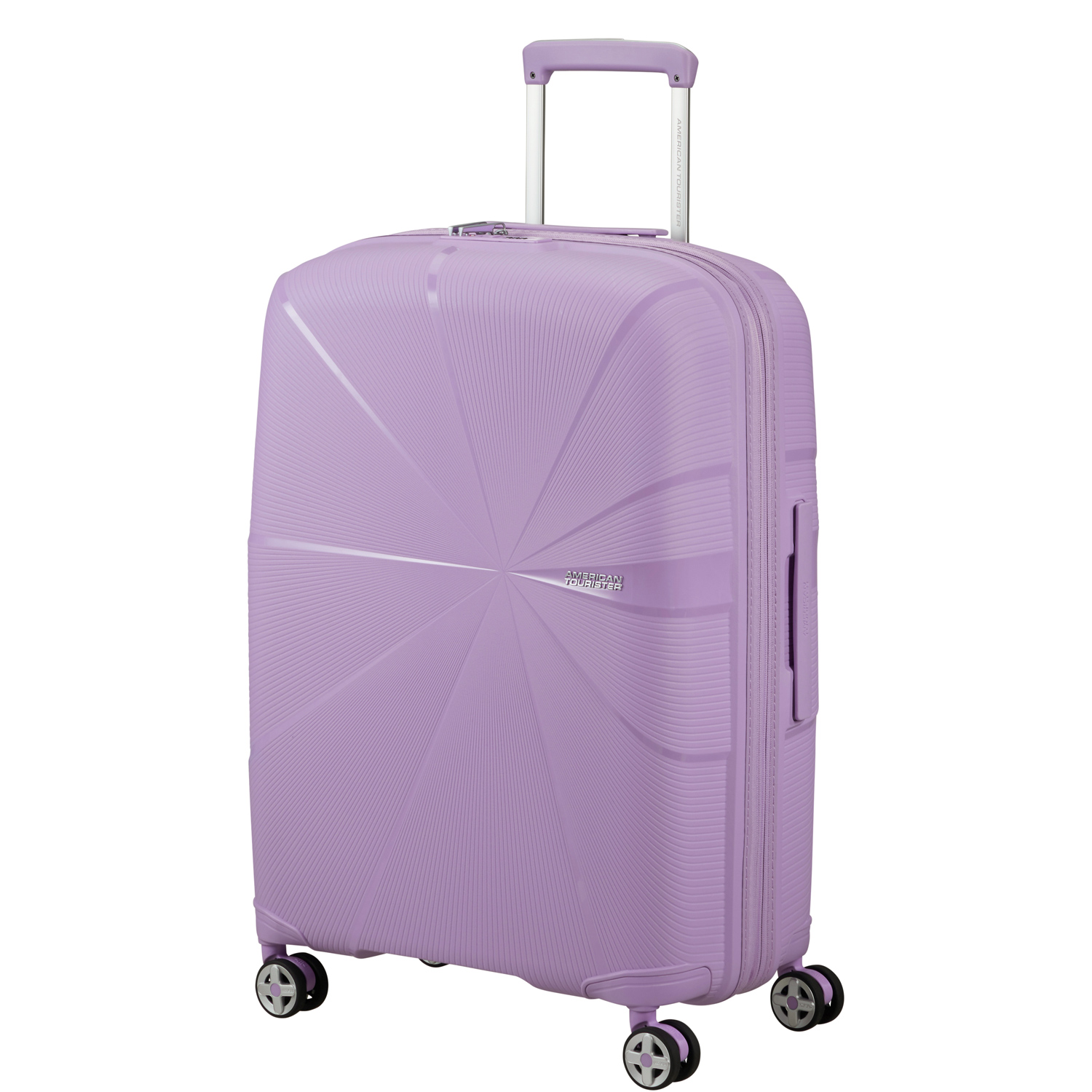 American Tourister Koffer mit 4 Rollen 67cm EXP. StarVibe digital lavender