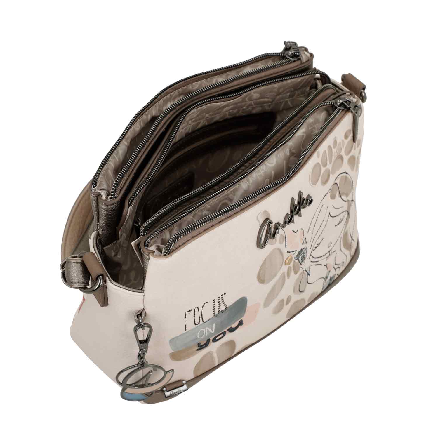 Anekke Damen Umhängetasche Bolso Bandolera multicolour Abbildung 4