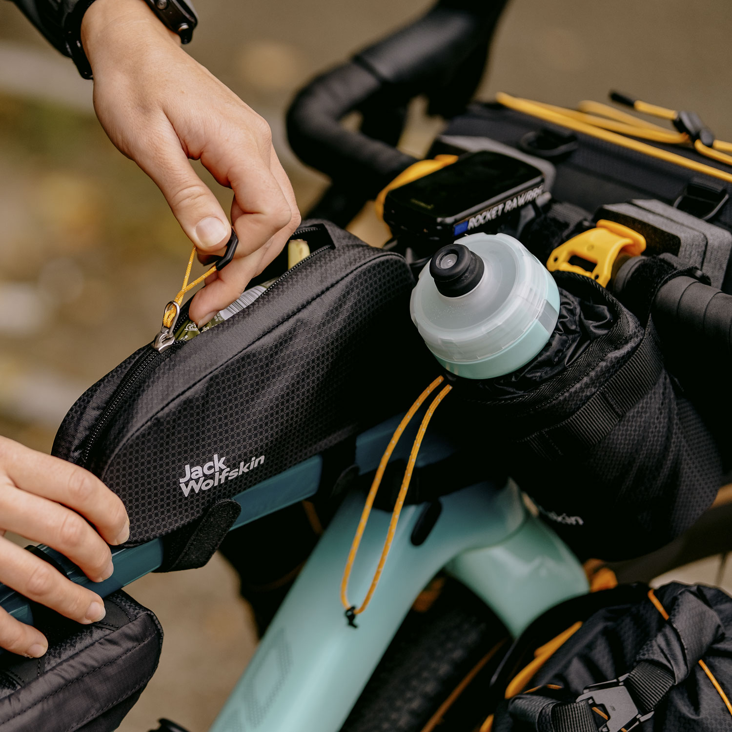 Jack Wolfskin Fahrradtasche/Zubehör Morobbia Snacky flash black