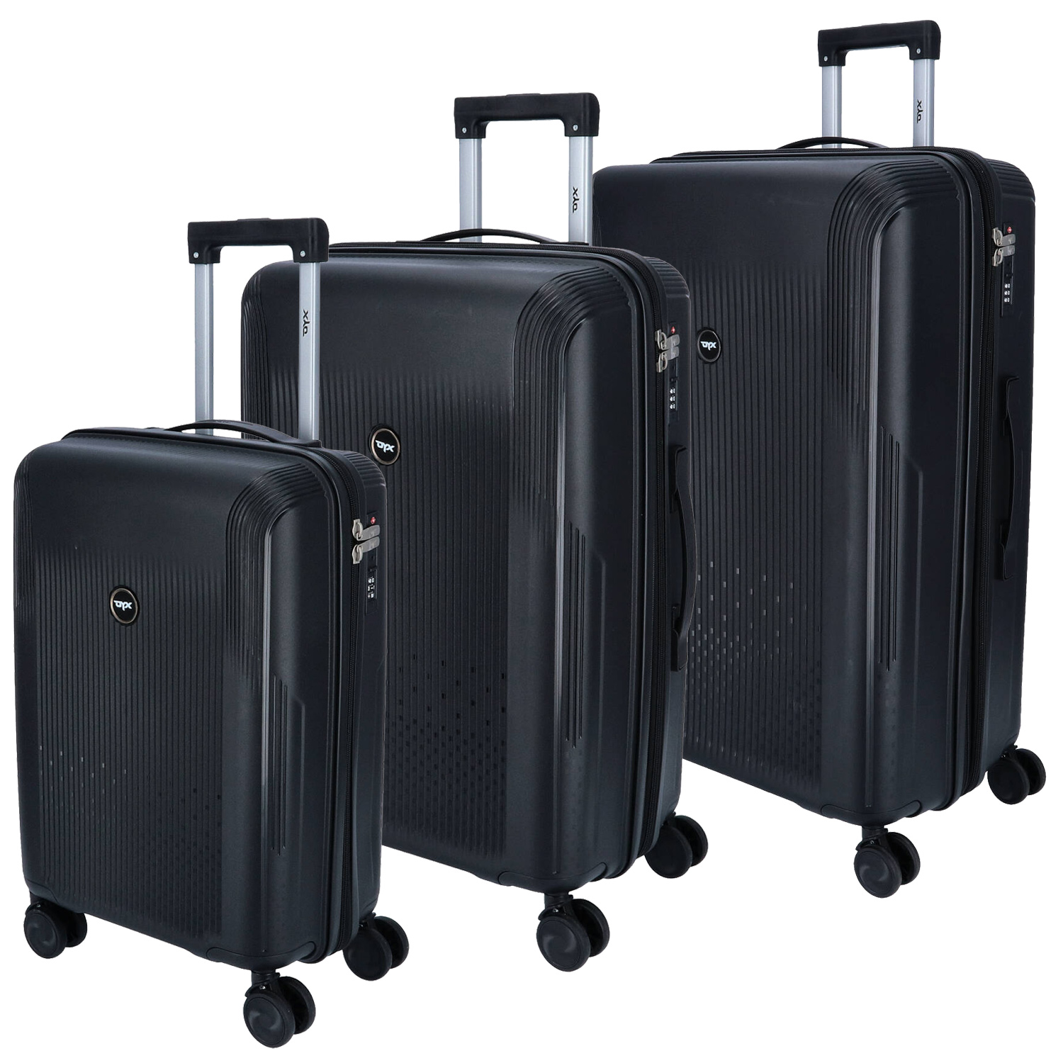 DYX 4 Rollen Trolley 3er Set S/M/L Palermo gemischt Abbildung 1