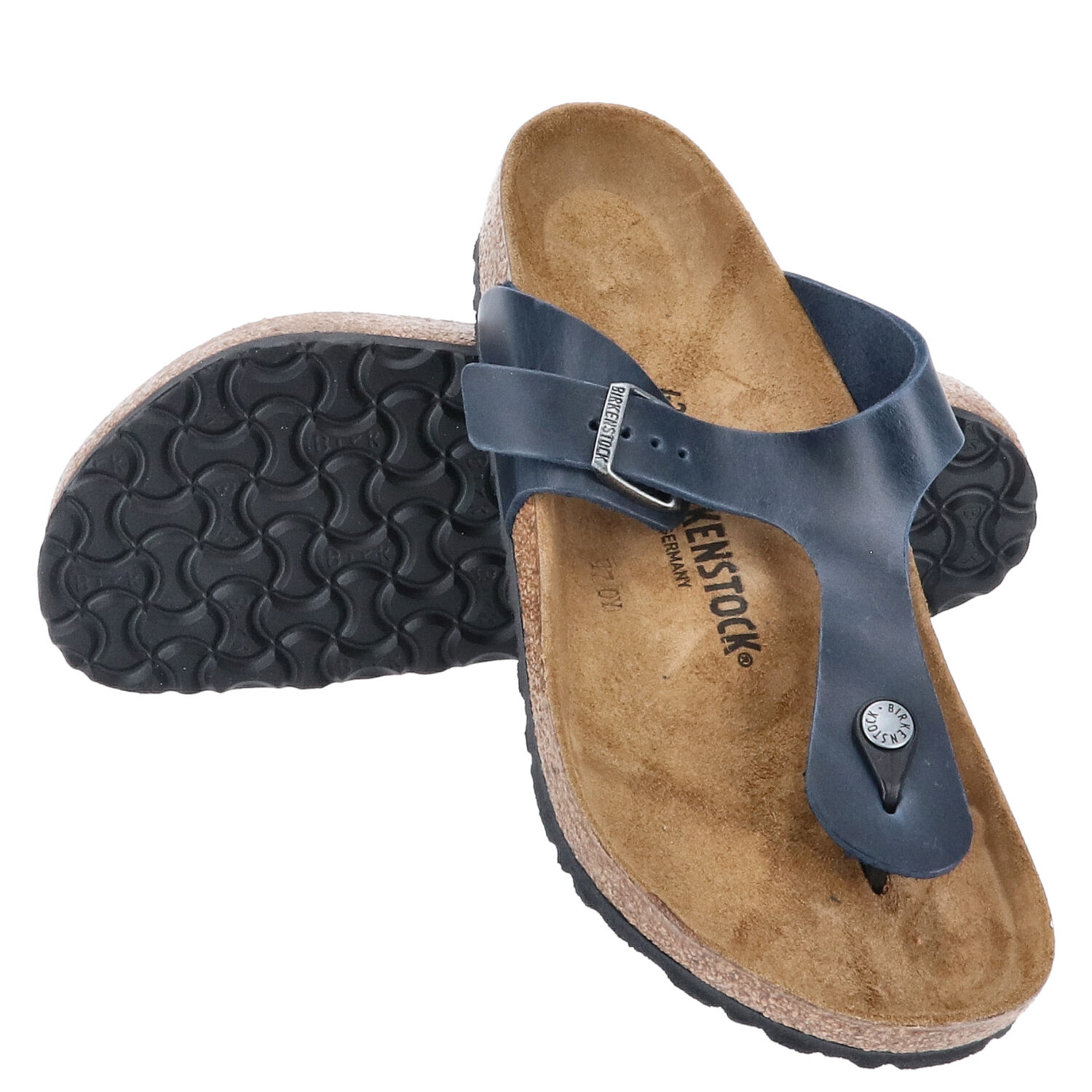 Birkenstock Sandalen Größe 43 Gizeh BS Blue  