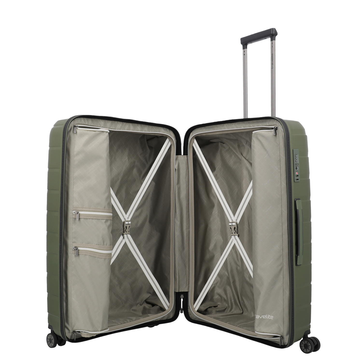 Travelite 4-Rad Trolley L Air Base olive Abbildung 7