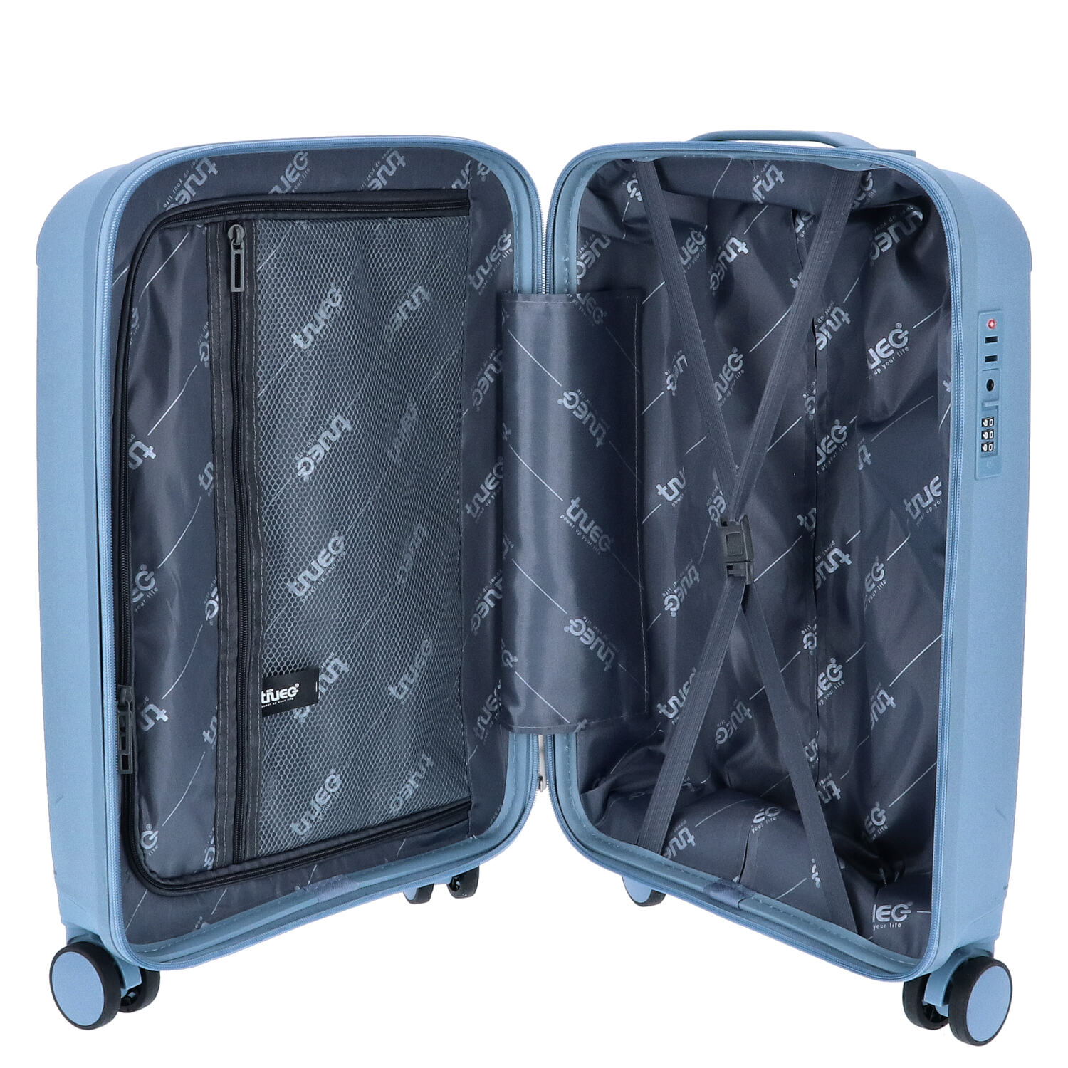 TheTrueC 4-Rad Trolley S Lissabon blau Abbildung 6