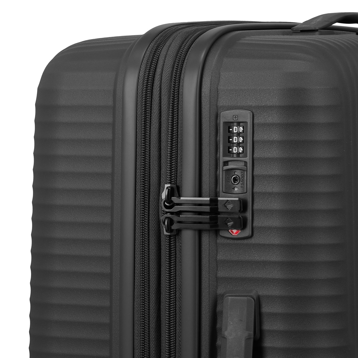 Travelite 4-Rad Trolley M Exp. Air Stripe Black Abbildung 7
