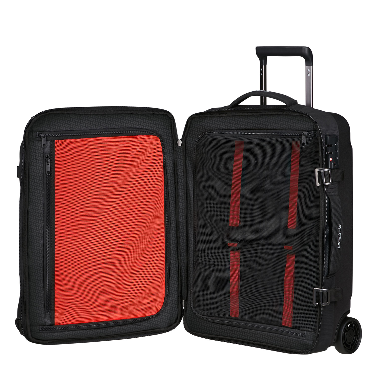 Samsonite Reisetasche mit Rollen 55/20 Rucksack Armox Black Abbildung 5