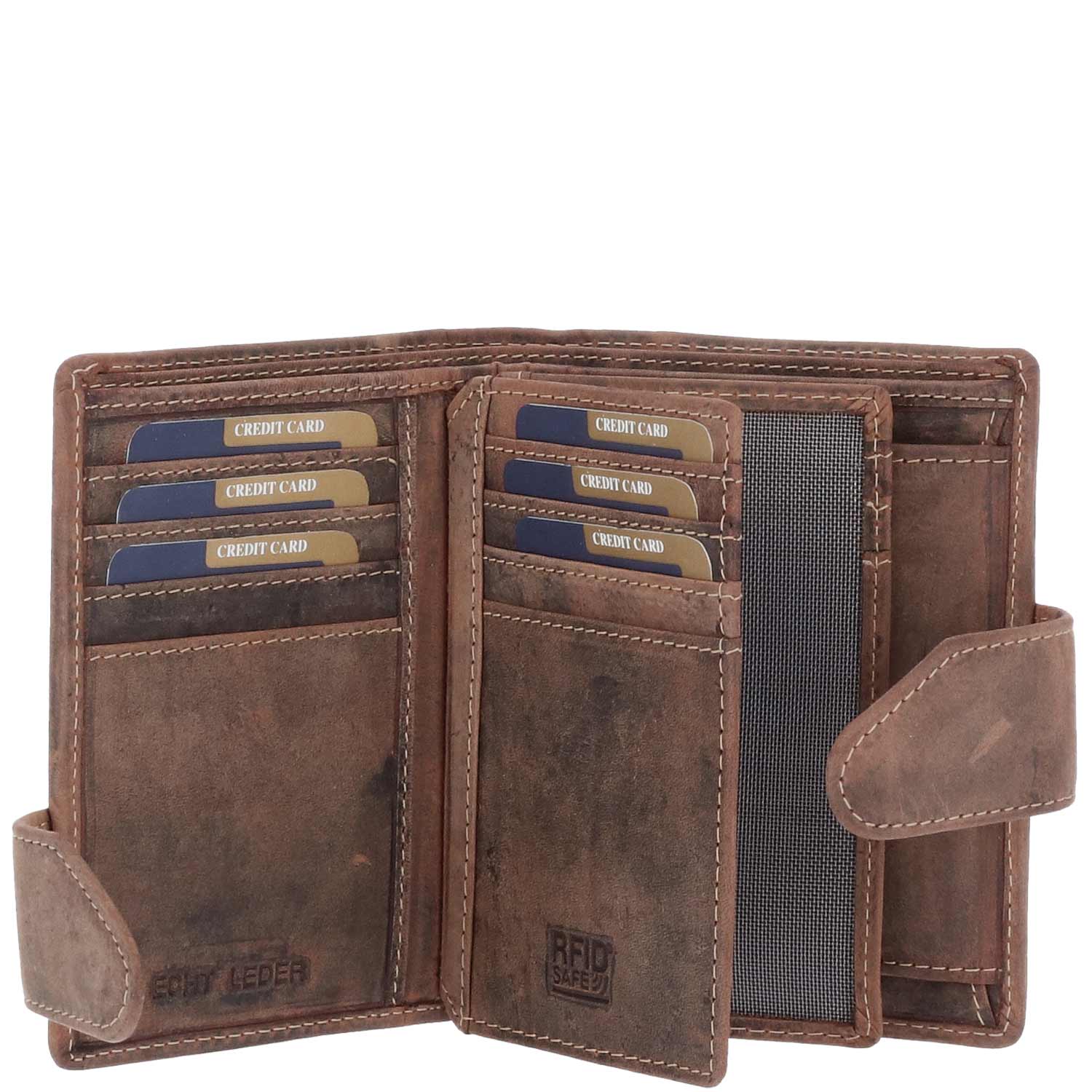 The Skandinavian Brand RFID Wallet Hunter  tan