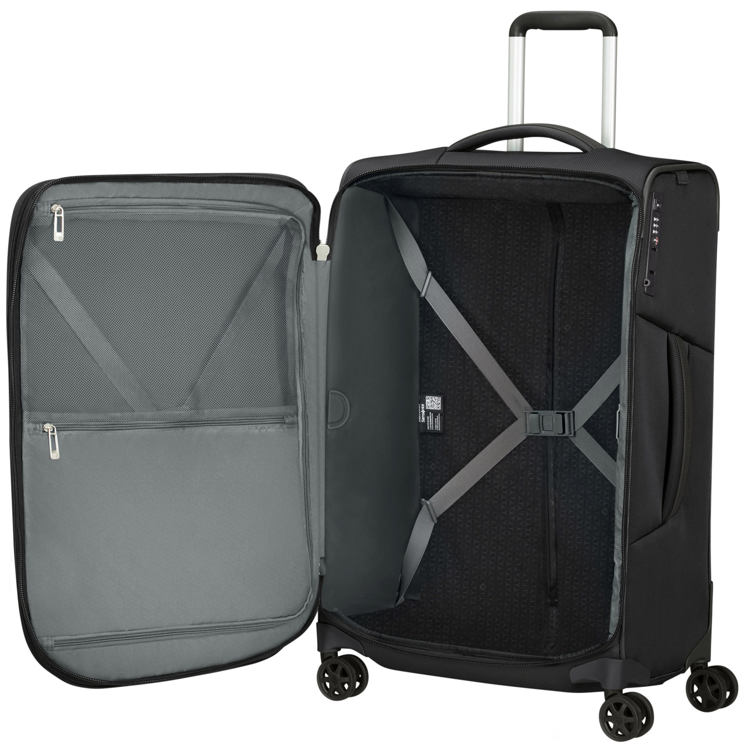 Samsonite Trolley mit 4 Rollen 67cm EXP. Respark ozone black