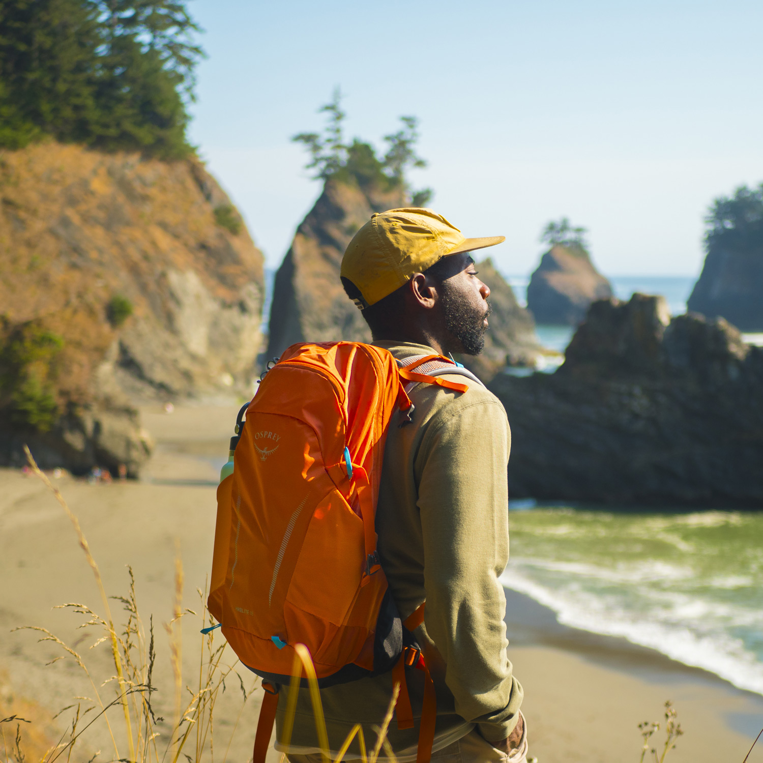 OSPREY Rucksack Hikelite 18 Tan Concrete