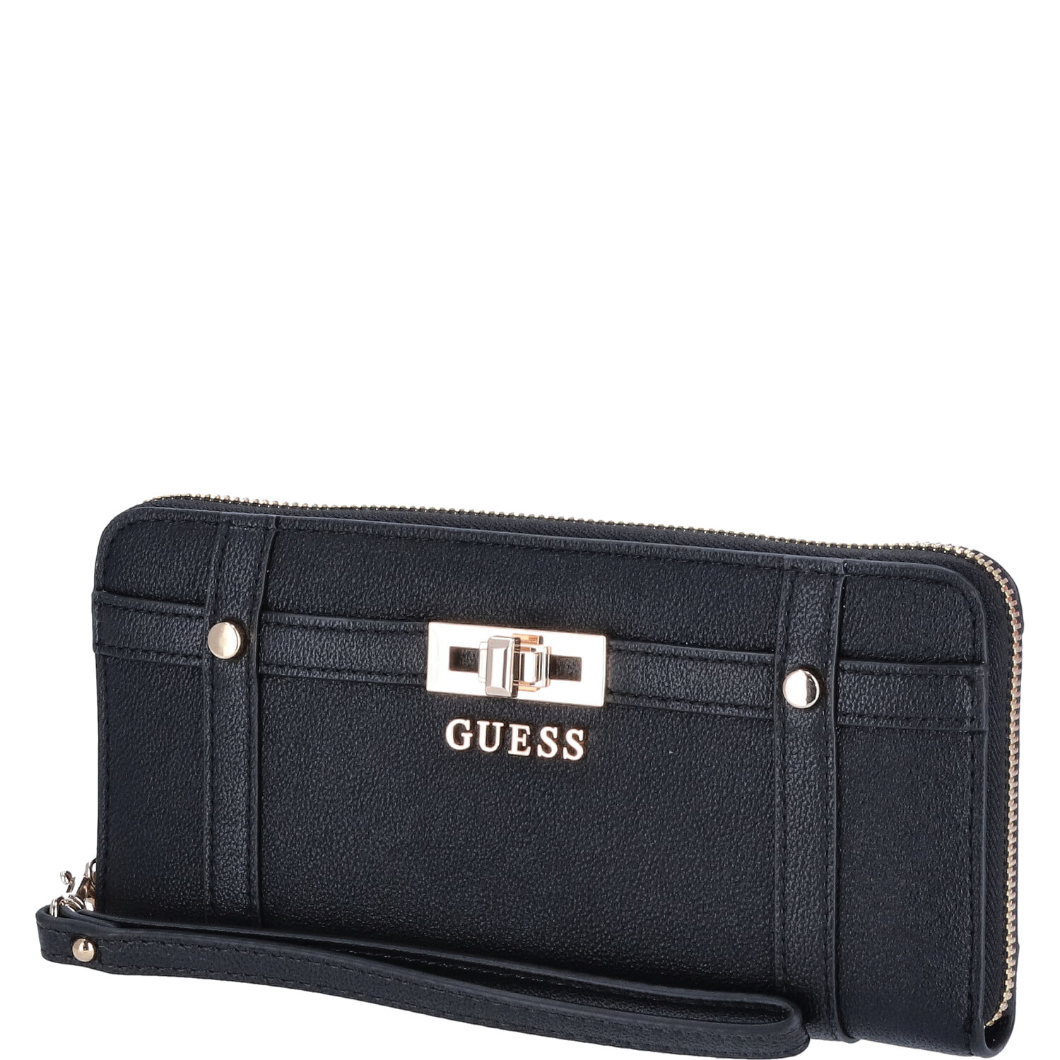 GUESS Damen Geldbörse Emilee Black