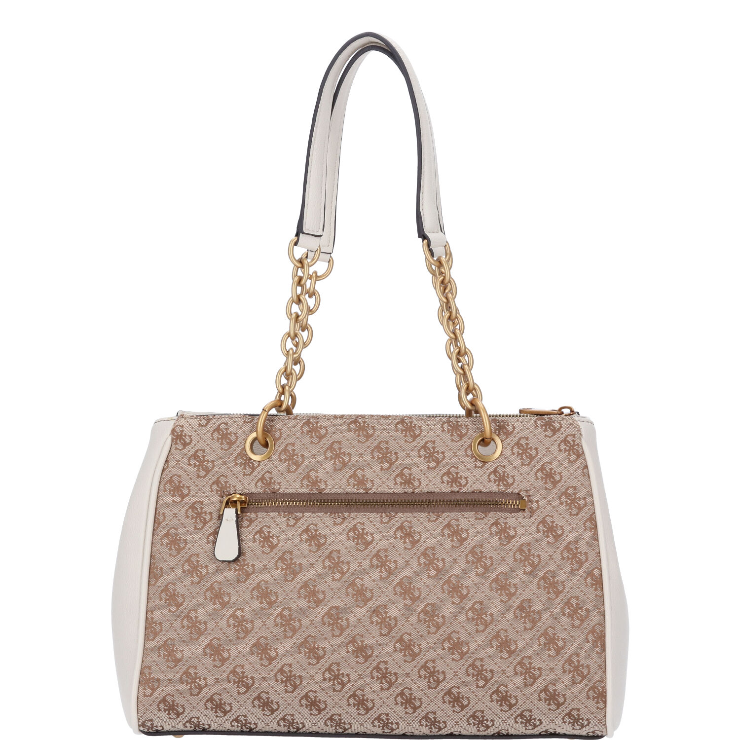 GUESS Damen Schultertasche Aviana Latte/Stone