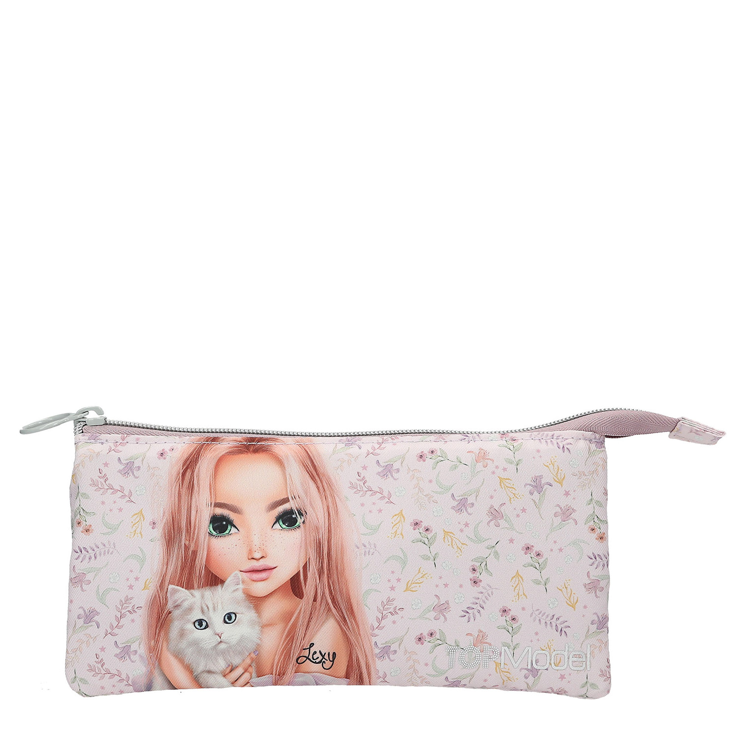 Depesche Fächerschlamper TOPModel BLooming Kitty Flieder Abbildung 1