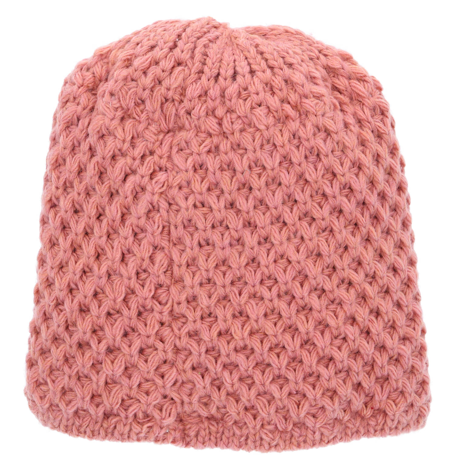 Antonio Damen Winter Strickmütze Beanie  rose