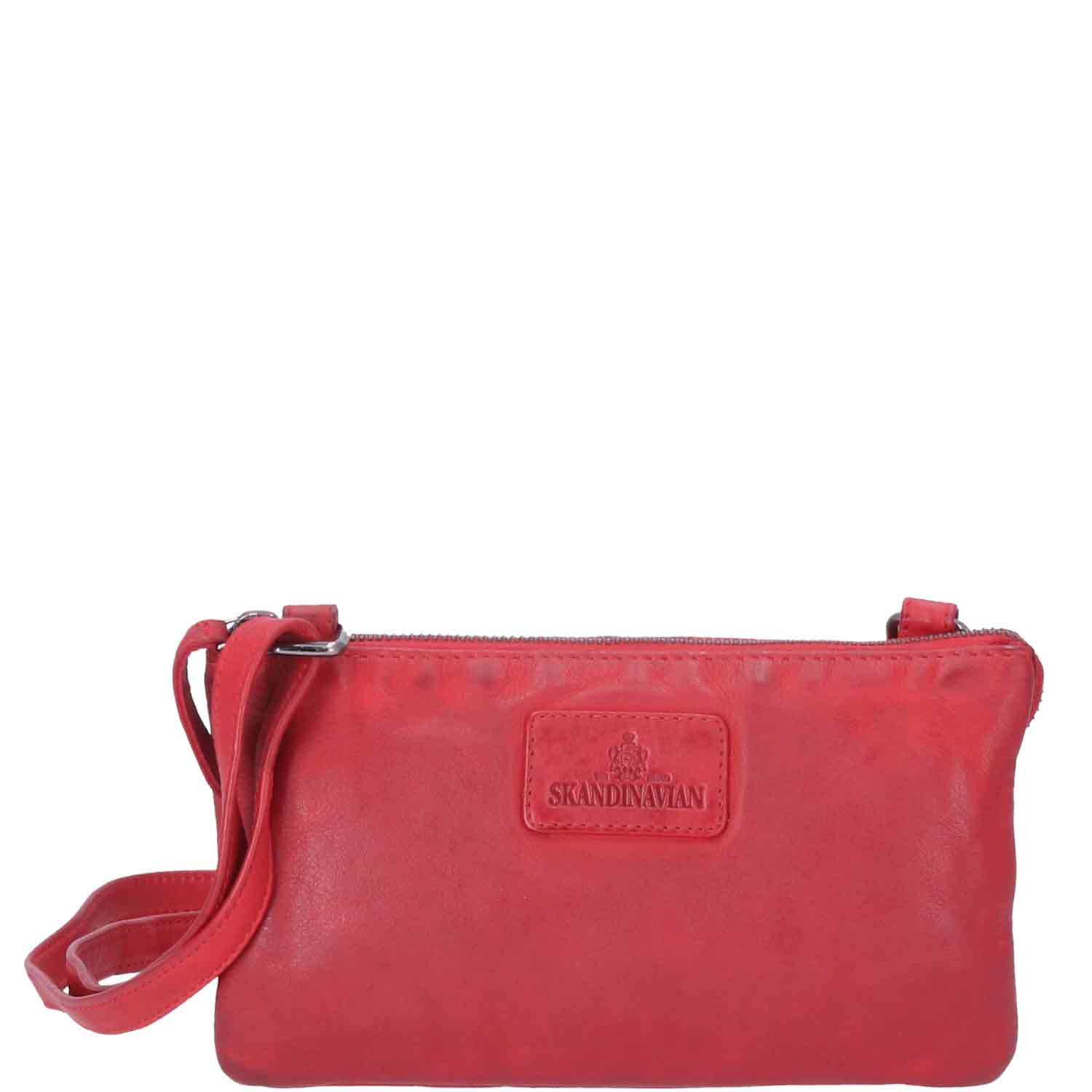 The Skandinavian Brand Lady Leather Shoulder Bag  rot Abbildung 1 The Skandinavian Brand Lady Leather Shoulder Bag  rot Abbildung 1