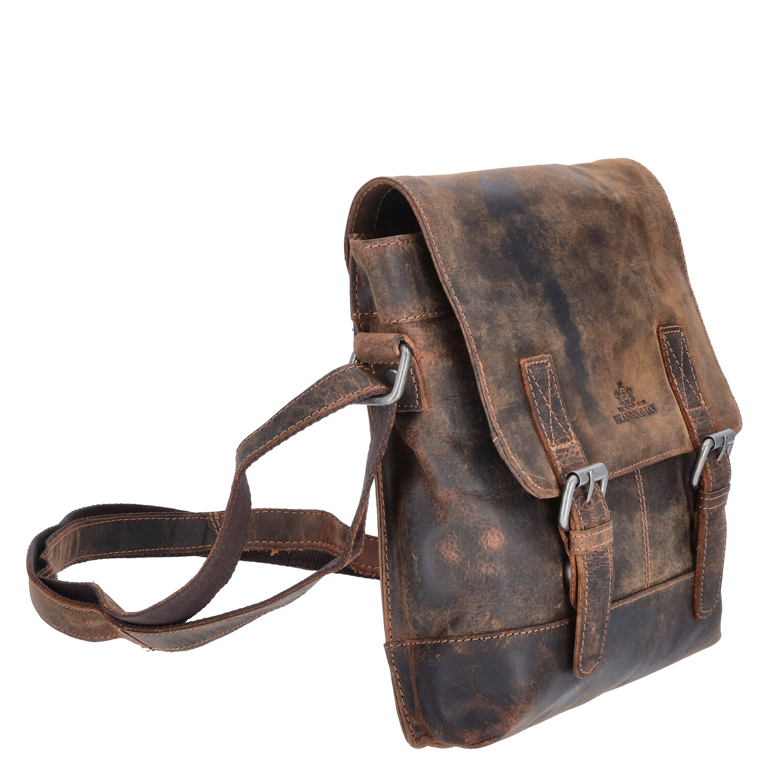 The Skandinavian Brand Leder Umhängetasche Hunter  tan Abbildung 3