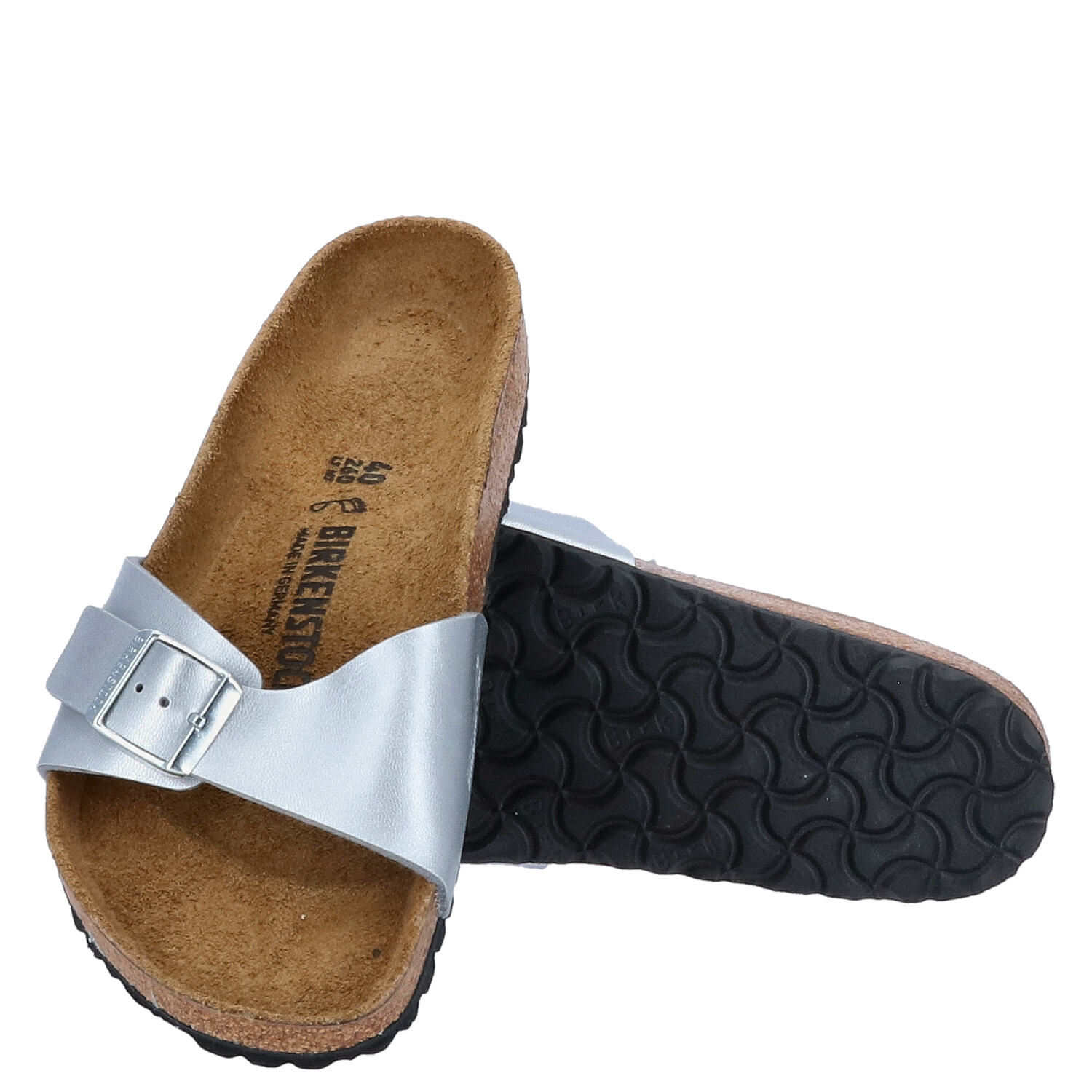 Birkenstock Sandalen Größe 40 Madrid BS silver   Abbildung 1
