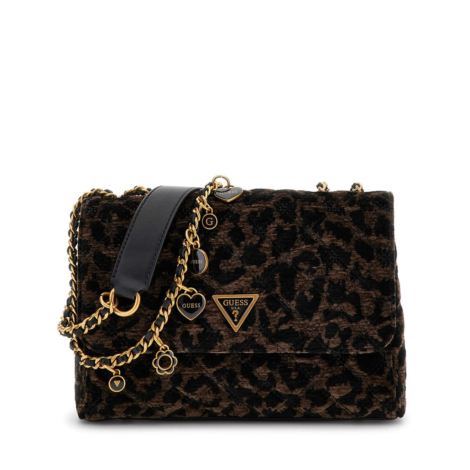 GUESS Schultertasche Giully II Dark Leo Abbildung 1 GUESS Schultertasche Giully II Dark Leo Abbildung 1