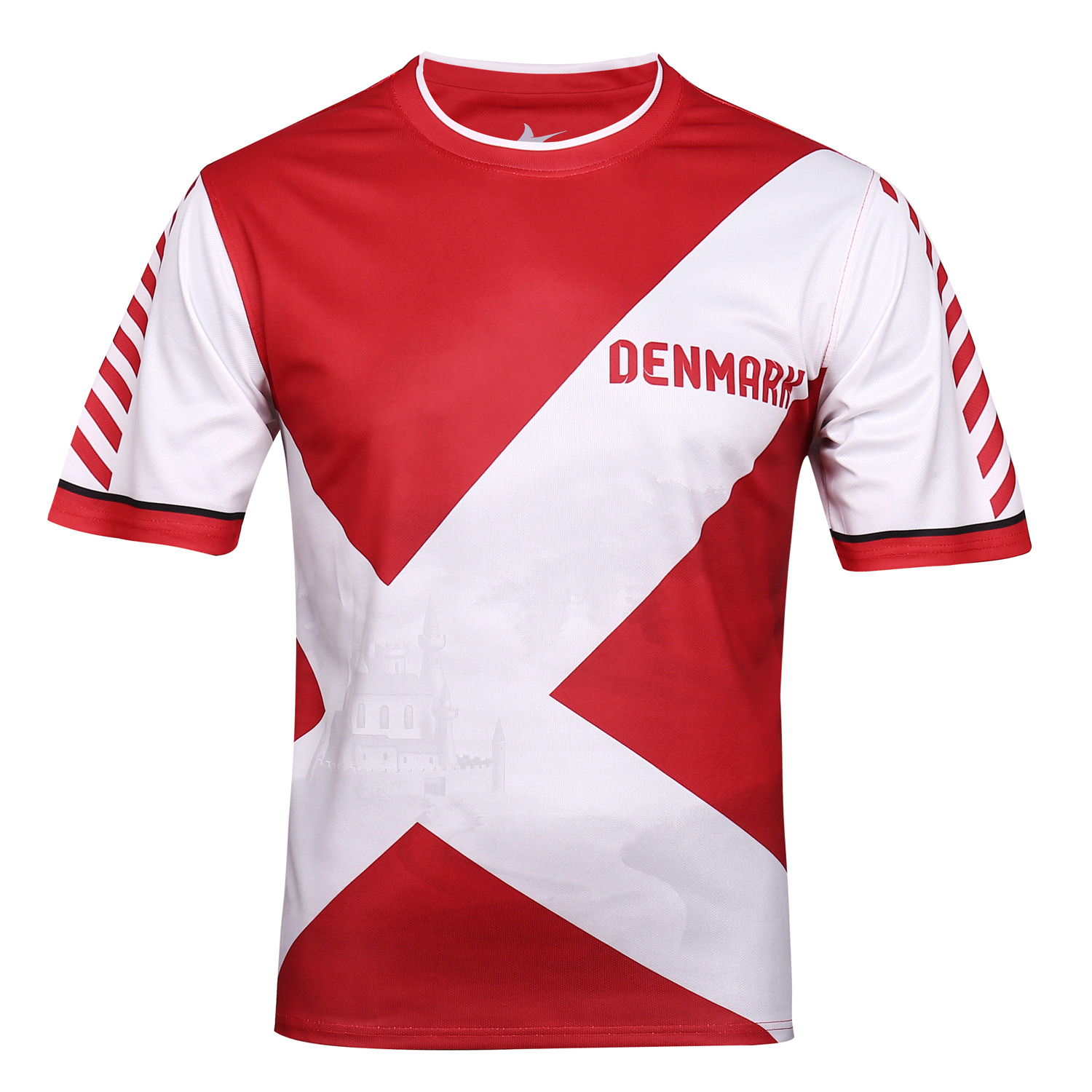 Antonio Dänemark Herren Trikot Gr. L  rot