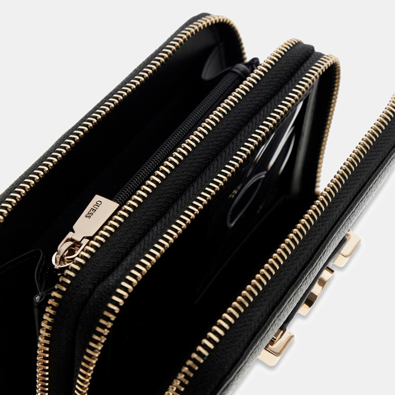 GUESS Damen Geldbörse LINDSEY Coal Logo Abbildung 4