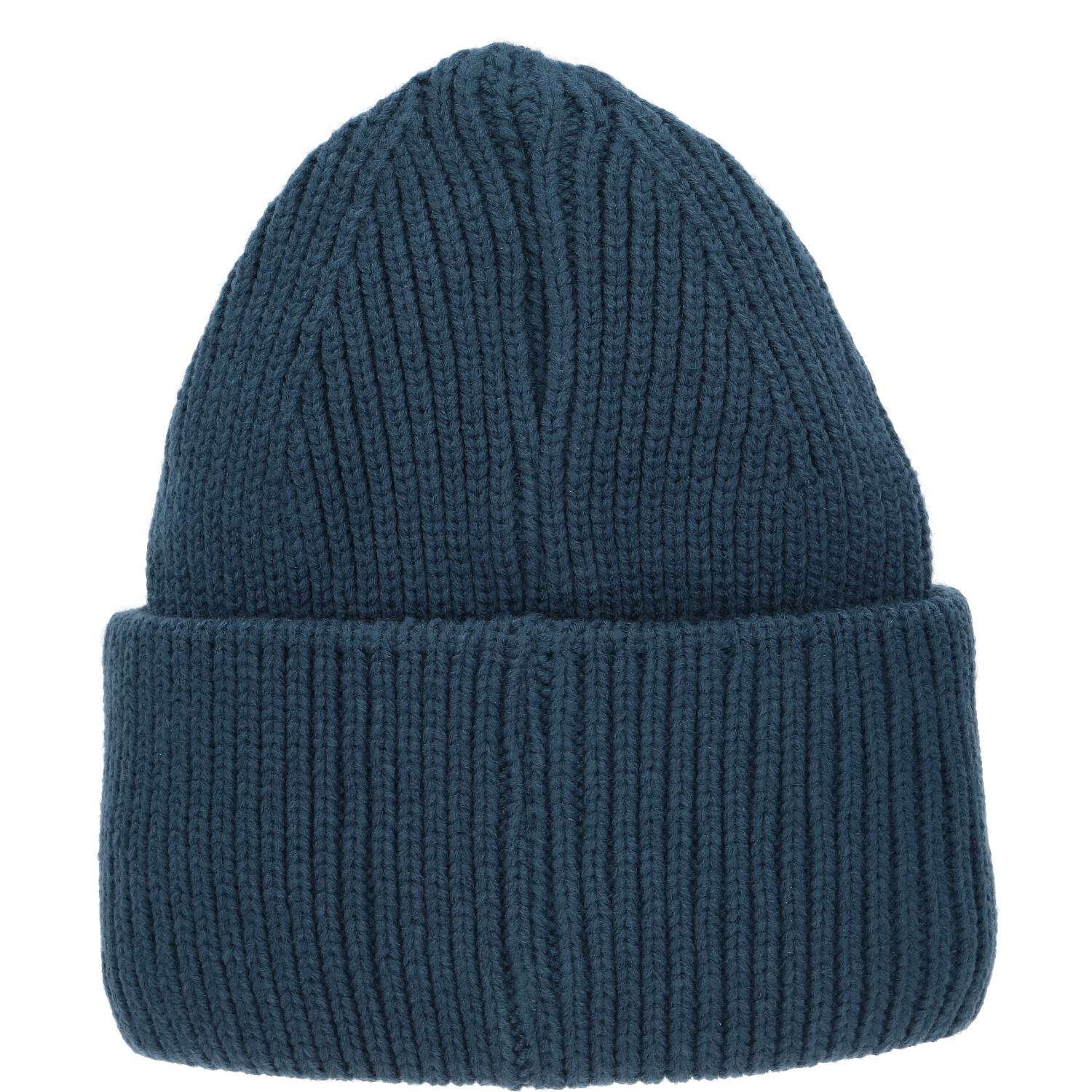 Antonio Winter Strickmütze Beanie mit Umschlag  petrol