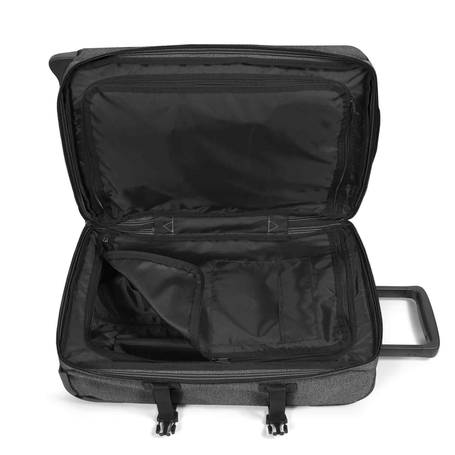 Eastpak Rollenreisetasche Tranverz S black denim