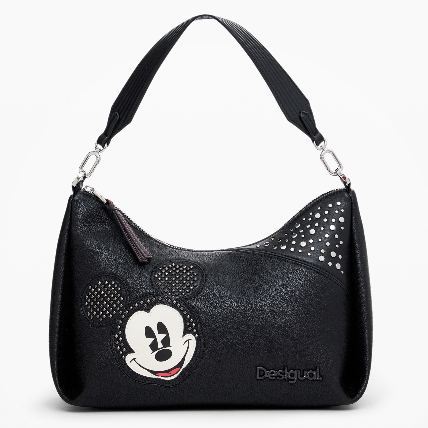 Desigual Schultertasche Mickey Studstyle Mayari Black