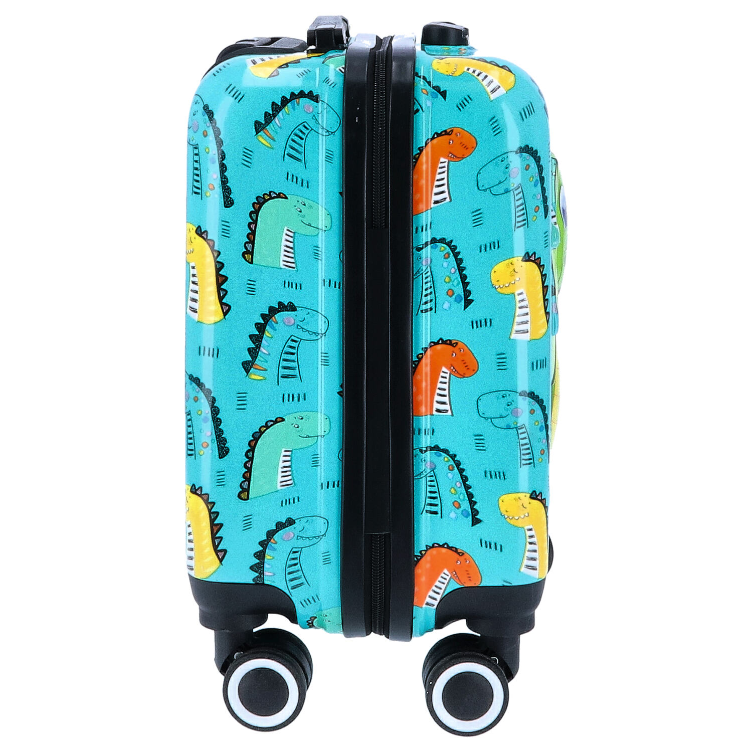 TheTrueC Kindertrolley 4 Rollen Dino - grün Abbildung 5