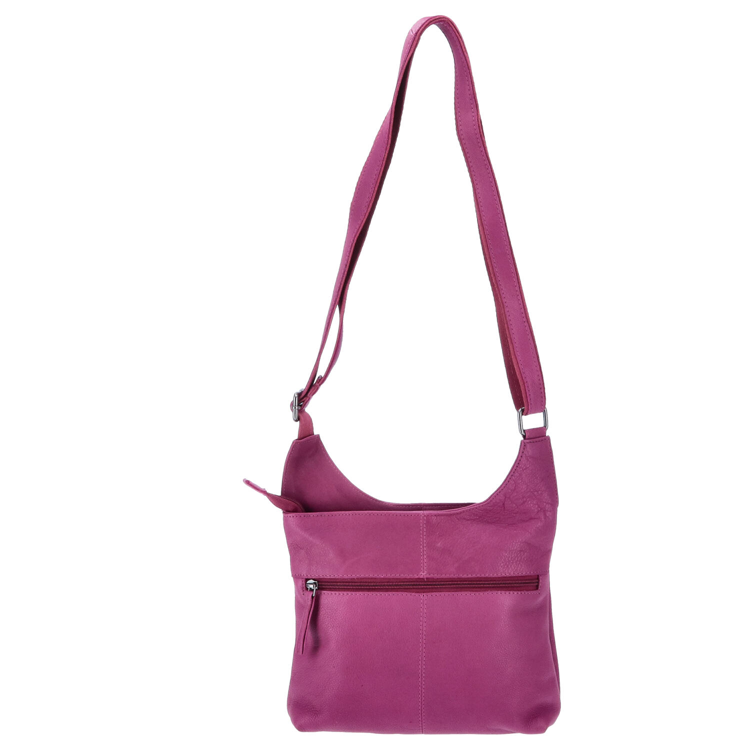 The Skandinavian Brand Leder Umhängetasche - Purple Abbildung 8