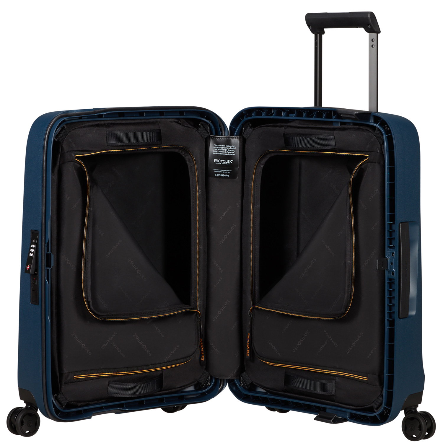 Samsonite Trolley mit 4 Rollen 55cm Essens midnight blue