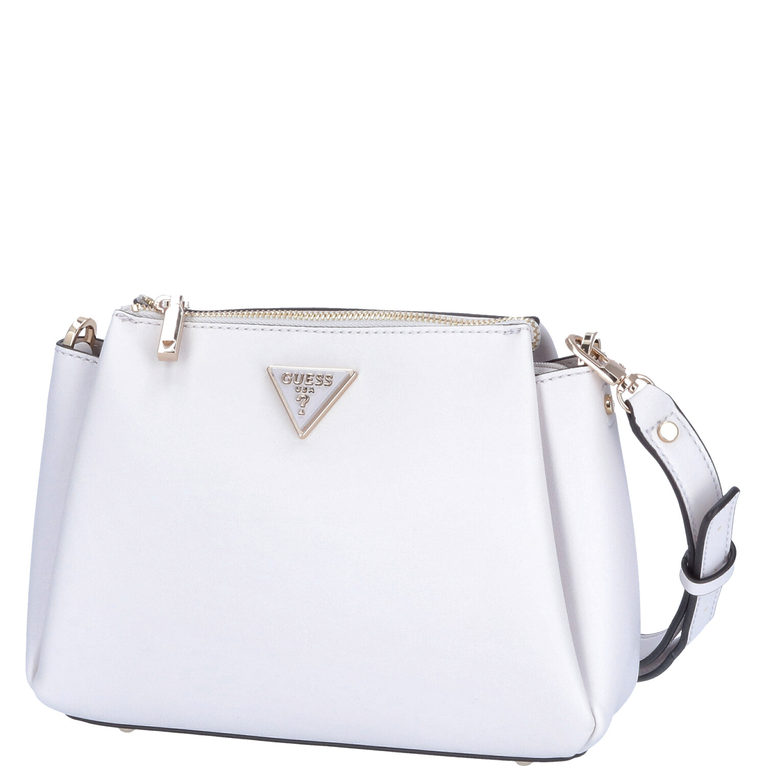 GUESS Damen Schultertasche Iwona Dove