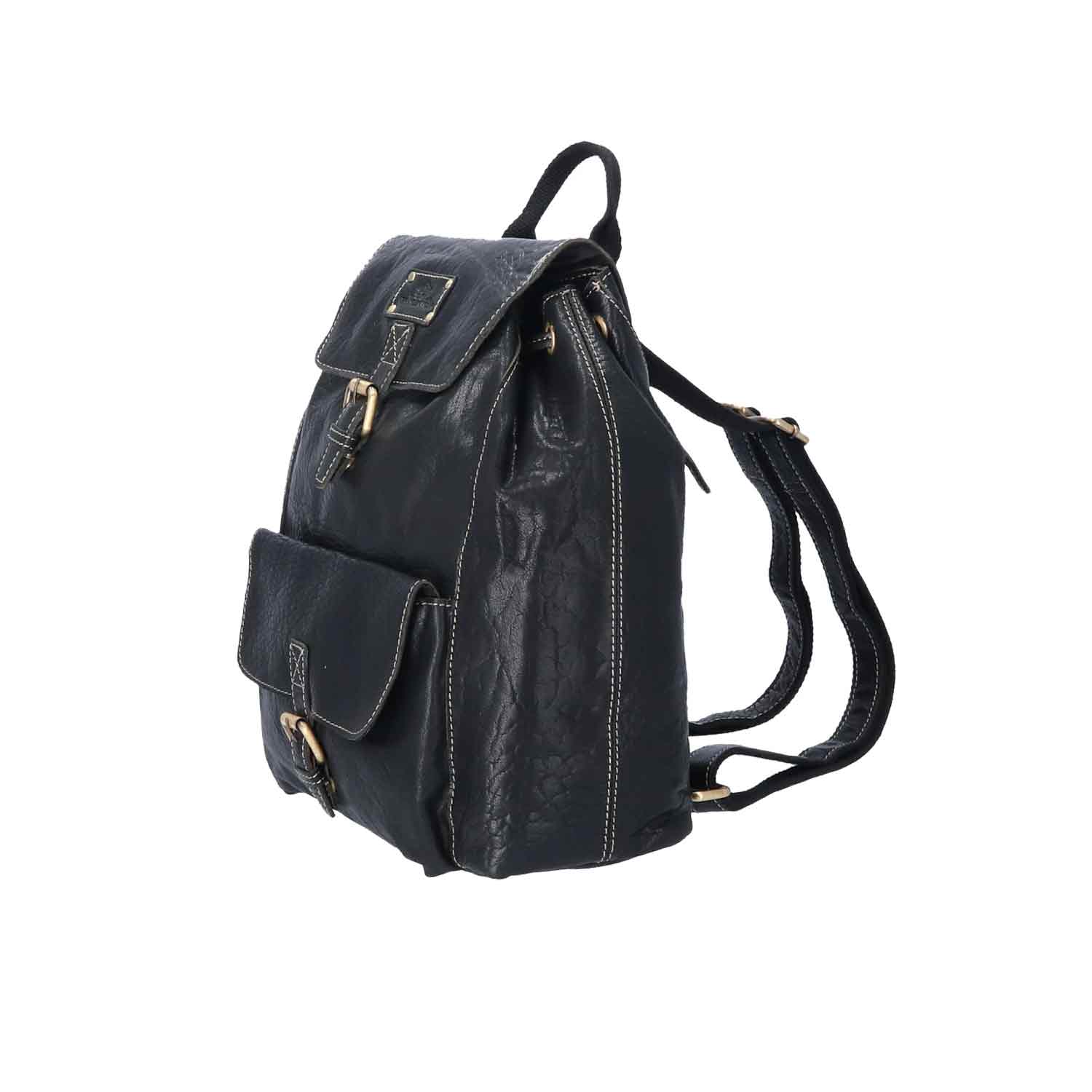 The Skandinavian Brand Backpack Leather - schwarz Abbildung 2