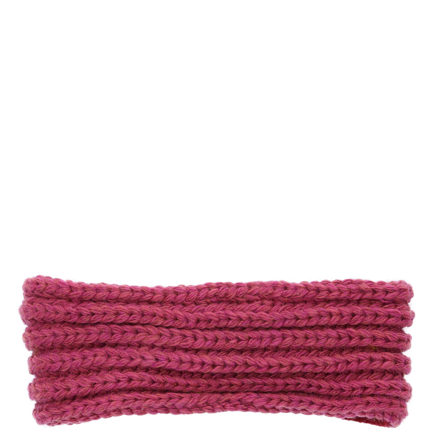 Antonio Damen Strick Stirnband mit Fleece  berry